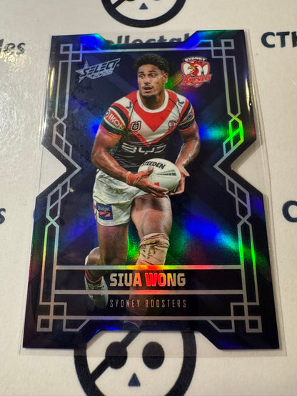 2026 Select NRL League Heroes Colours Diecut #CD195 Siua Wong Roosters
