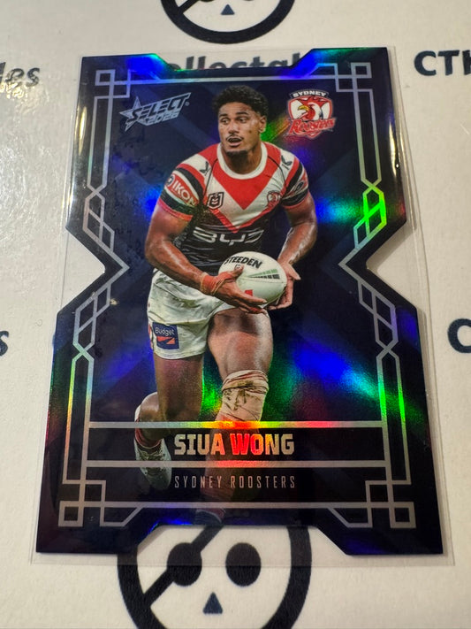 2026 Select NRL League Heroes Colours Diecut #CD195 Siua Wong Roosters