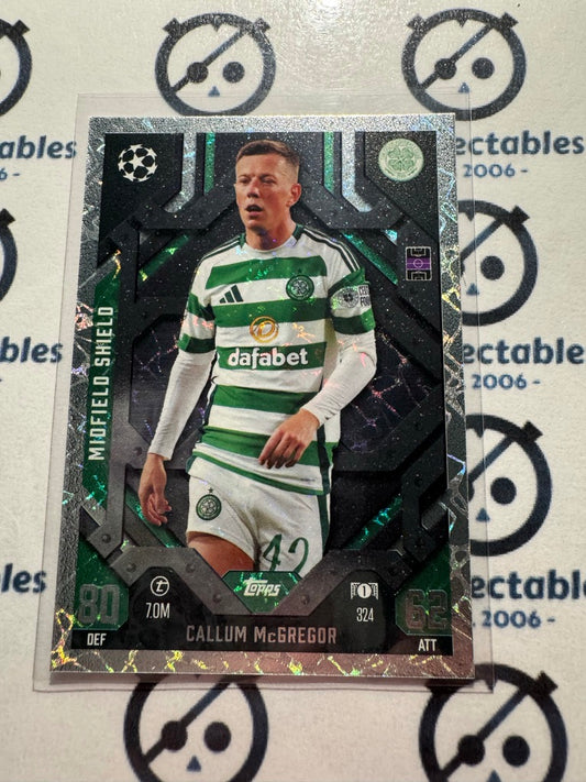 24/25 TOPPS MATCH ATTAX Callum McGregor Midfield Shield #324