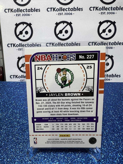 2024-25 Panini NBA HAUNTED HOOPS Slime Parallels #227 Jaylen Brown Boston