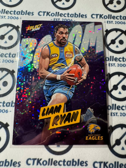 2025 AFL Footy Stars Luminous Liam Ryan Hobby Boom! #77/85 #BMH101 Eagles