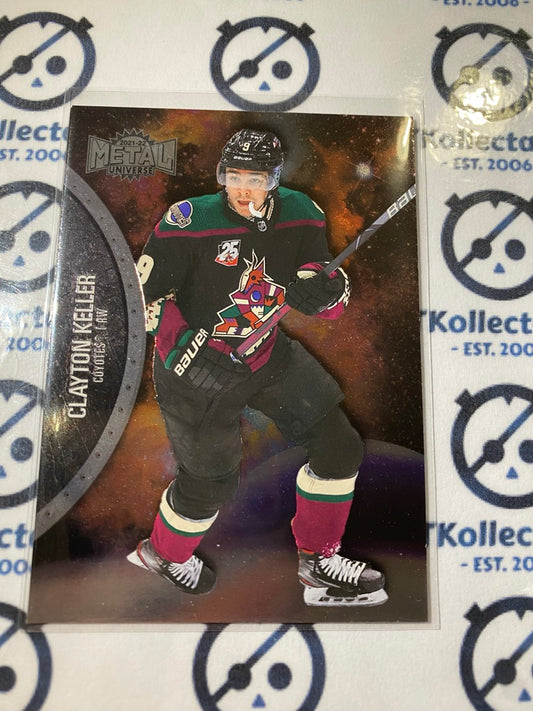 2021/22 Skybox NHL Metal Universe Base Clayton Keller #67 Coyotes