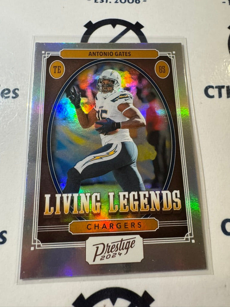 2024 NFL Prestige Antonio Gates Living Legends  #LL- AGS Chargers