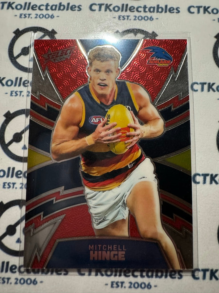 2024 AFL Footy Stars  Luminous Thunderbolt Mitchell Hinge #250/599