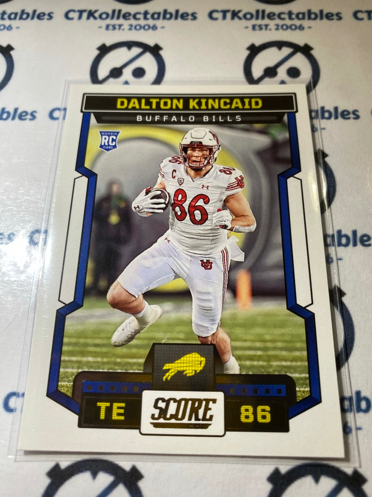 2023 NFL Panini Score #338 Dalton Kincaid - Buffalo Bills