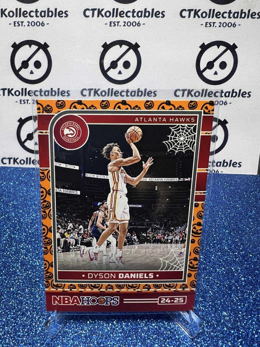 2024-25 Panini NBA HAUNTED HOOPS Orange Pumpkin #191 Dyson Daniels Atlanta Hawks