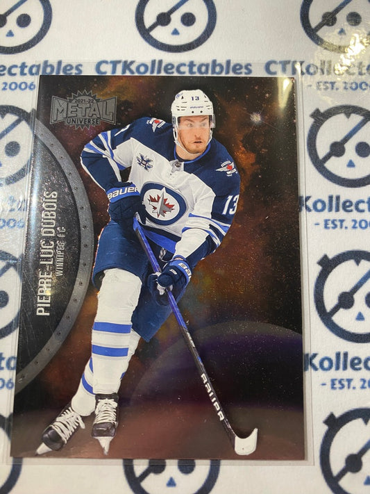 2021/22 Skybox NHL Metal Universe Base Pierre-Luc Dubois #52 Jets