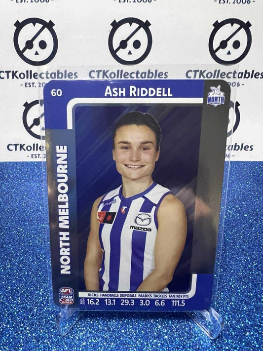 2025 AFLW Teamcoach Silver #60 Ash Riddell Kangaroos