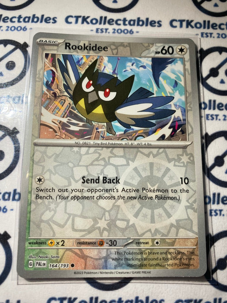 Rookiedee Reverse Holo #164/193 2023 Paldea Evolved Pokemon Card