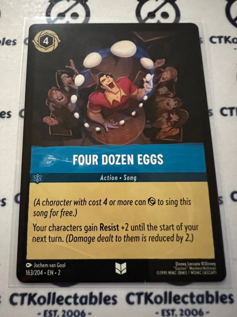 2024 Disney Lorcana Floodborn Non-Foil #163 Four Dozen Eggs – Uncommon