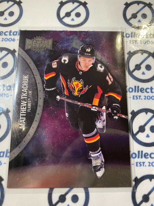 2021/22 Skybox NHL Metal Universe Base Matthew Tkachuk #105 Flames