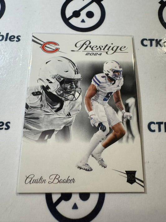 2024 NFL Prestige Rookie Card #372 Austin Booker Chicago Bears