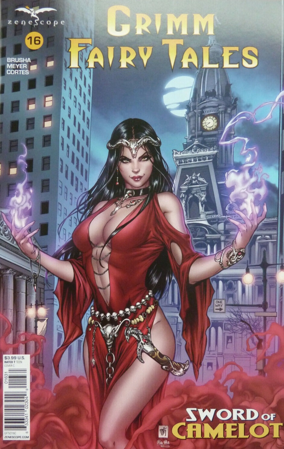 GRIMM FAIRY TALES # 16 SWORD OF CAMELOT VARIANT C ZENESCOPE NM COMIC BOOK  2021