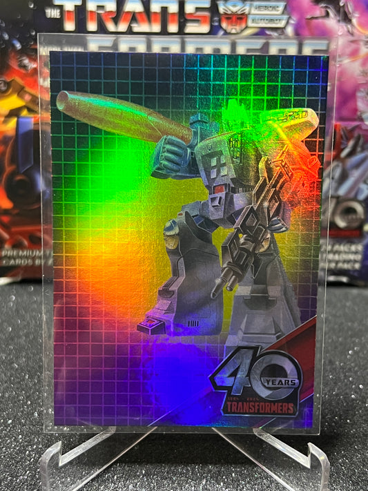 2024 TRANSFORMERS 40th ANNIVERSARY GALVATRON # 44  FOIL TRADING CARD