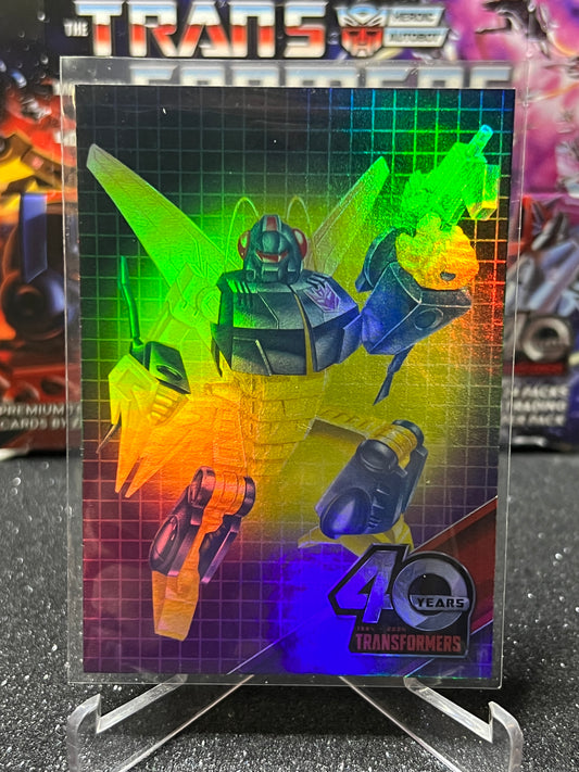 2024 TRANSFORMERS 40th ANNIVERSARY RANSACK  # 72  FOIL TRADING CARD
