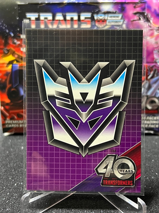 2024 TRANSFORMERS 40th ANNIVERSARY CHECKLIST  # 110 NON-FOIL TRADING CARD