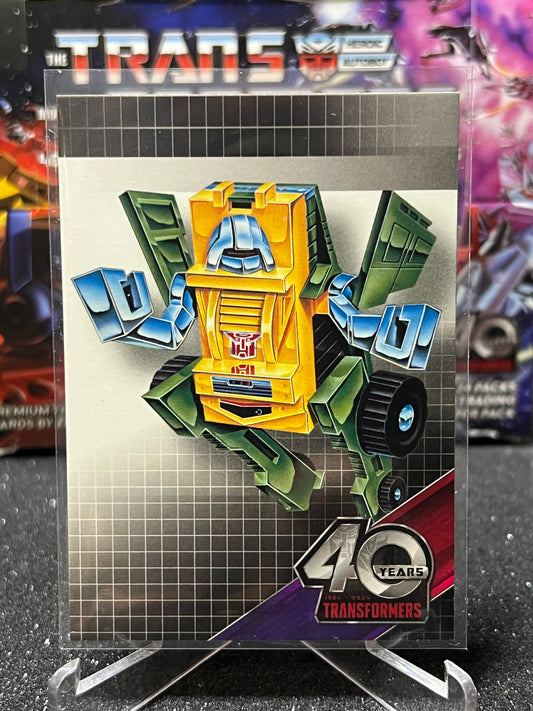 2024 TRANSFORMERS 40th ANNIVERSARY BRAWN # CC9 NON-FOIL TRADING CARD