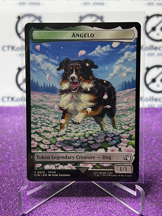 2025 MAGIC THE GATHERING FINAL FANTASY ANGELO/DARKSTAR # T 0019/T 0020 TOKEN NON-FOIL CARD