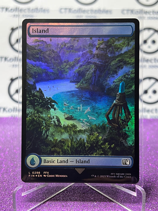 2025 MAGIC THE GATHERING FINAL FANTASY ISLAND # L 0298 LAND FOIL CARD