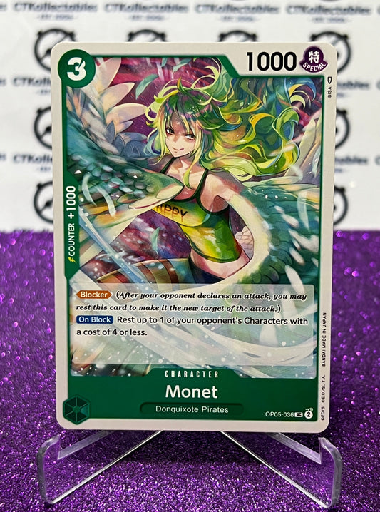 ONE PIECE MONET # OP05-036 AWAKENING OF THE NEW ERA UNCOMMON CARD 2023