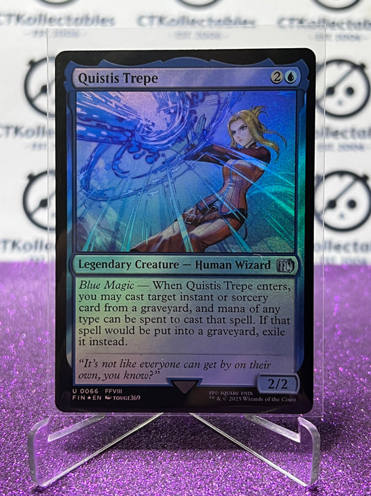 2025 MAGIC THE GATHERING FINAL FANTASY QUISTIS TREPE # U 0066 CREATURE FOIL CARD