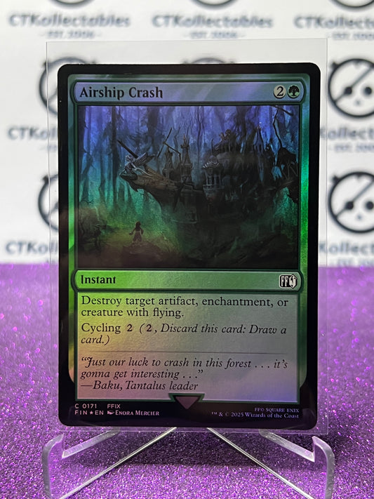 2025 MAGIC THE GATHERING FINAL FANTASY AIRSHIP CRASH # C 0171 INSTANT FOIL CARD