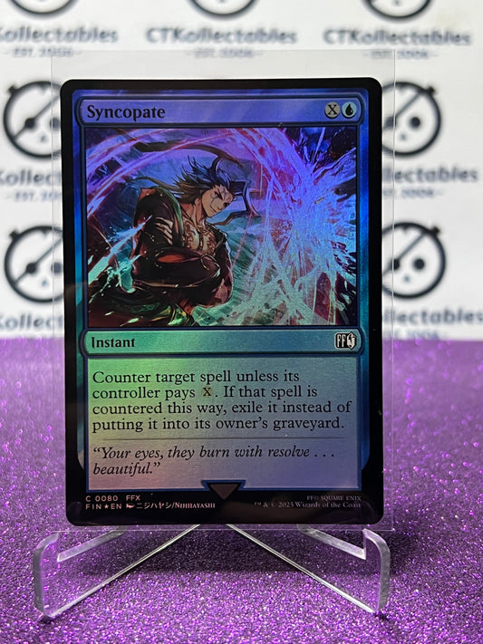 2025 MAGIC THE GATHERING FINAL FANTASY SYNCOPATE # C 0080 INSTANT FOIL CARD