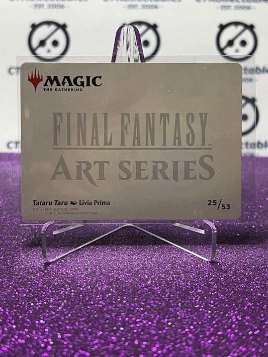 2025 MAGIC THE GATHERING FINAL FANTASY TATARU TARU # 25/53 ART SERIES CARD