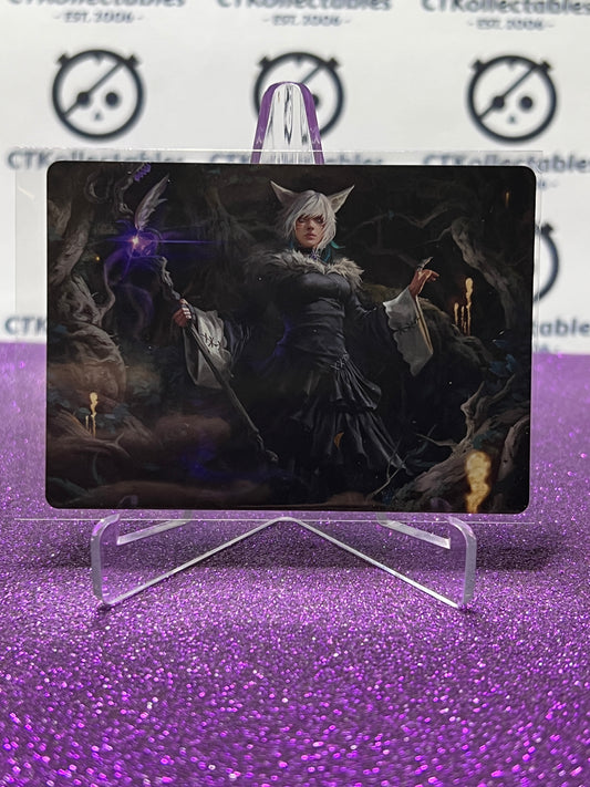 2025 MAGIC THE GATHERING FINAL FANTASY Y' SHROLA, NIGHT'S BLESSED # 21/53 ART SERIES CARD