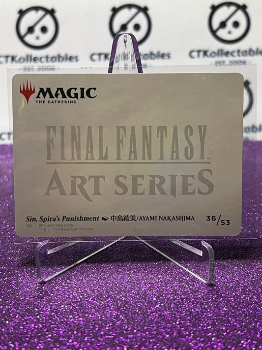 2025 MAGIC THE GATHERING FINAL FANTASY SIN, SPIRA'S PUNISHMENT # 36/53 ART SERIES CARD