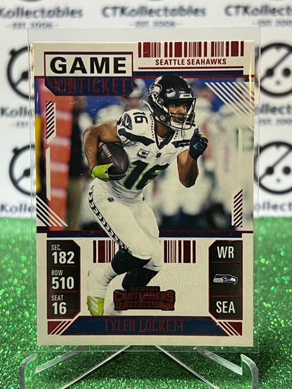 2024 PANINI CONTENDERS TYLER LOCKETT # 90 RED SEATTLE SEAHAWKS NFL GRIDIRON CARD