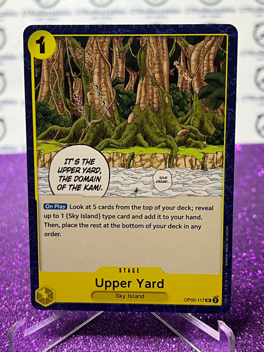 ONE PIECE UPPER YARD # OP05-117  AWAKENING OF THE NEW ERA UNCOMMON CARD 2023