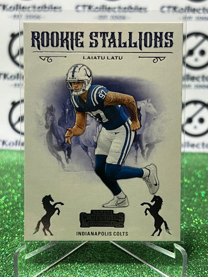 2024 PANINI CONTENDERS LAIATU LATU # 25 ROOKIE STALLIONS INDIANAPOLIS COLTS NFL GRIDIRON CARD