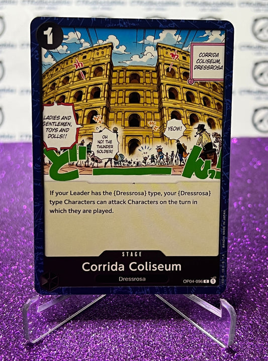 ONE PIECE CORRIDA COLISEUM # OP04-096  KINGDOMS OF INTRIGUE COMMON CARD 2023