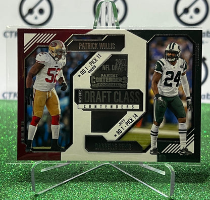 2024 PANINI CONTENDERS PATRICK WILLIS 49ERS / DARRELLE REVIS JETS # 23 DRAFT CLASS NFL GRIDIRON CARD