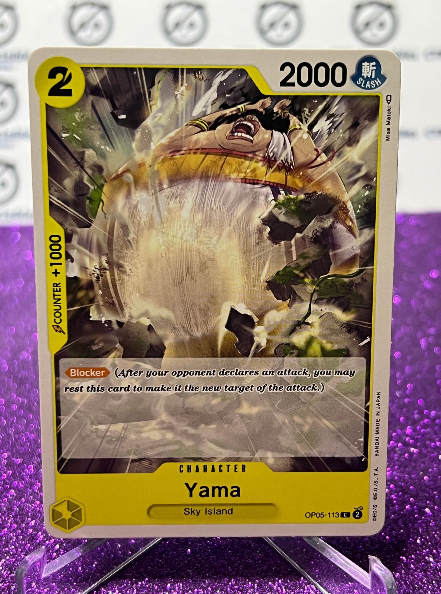 ONE PIECE YAMA # OP05-113  AWAKENING OF THE NEW ERA COMMON CARD 2023