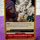 ONE PIECE FOUR THOUSAND-BRICK FIST # OP05-020 AWAKENING OF THE NEW ERA UNCOMMON CARD 2023