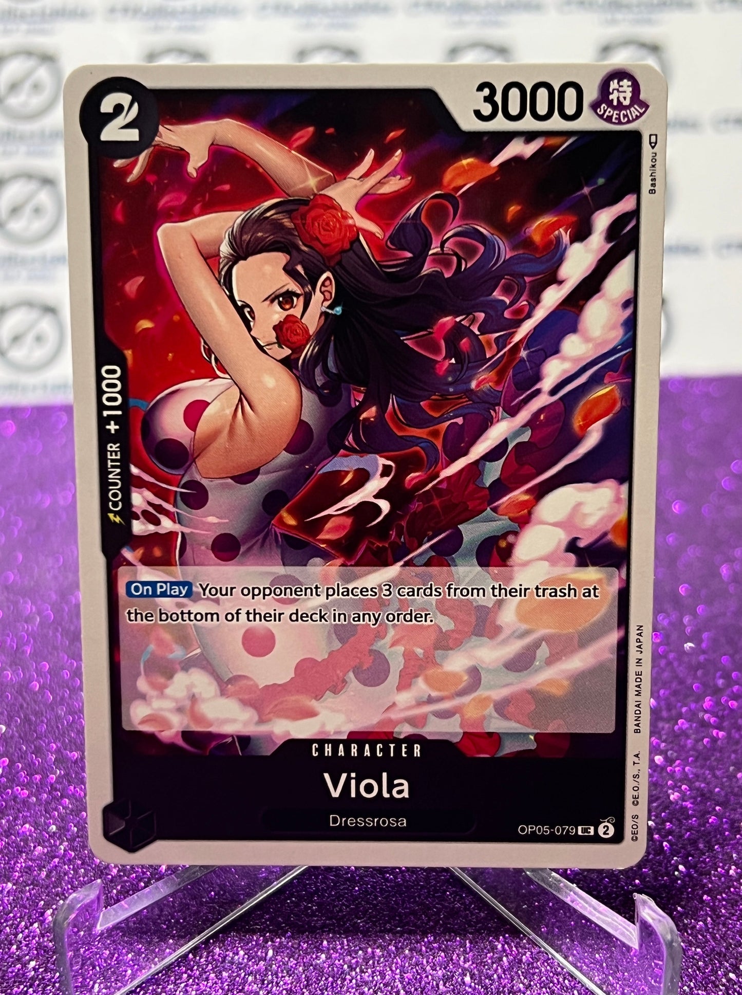 ONE PIECE VIOLA # OP05-079 AWAKENING OF THE NEW ERA UNCOMMON CARD 2023