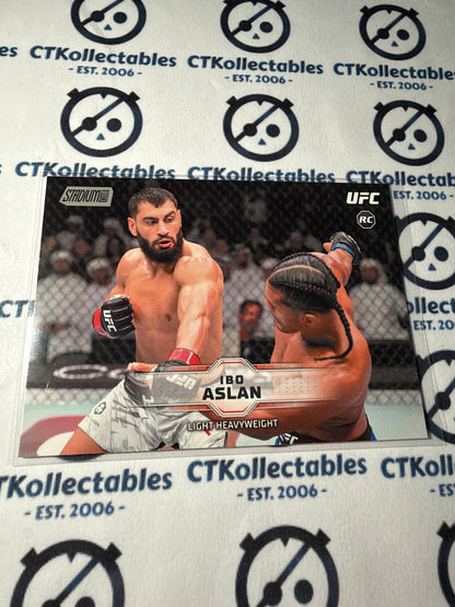 2026 UFC Stadium Club Ibo Aslan Rookie Card #145