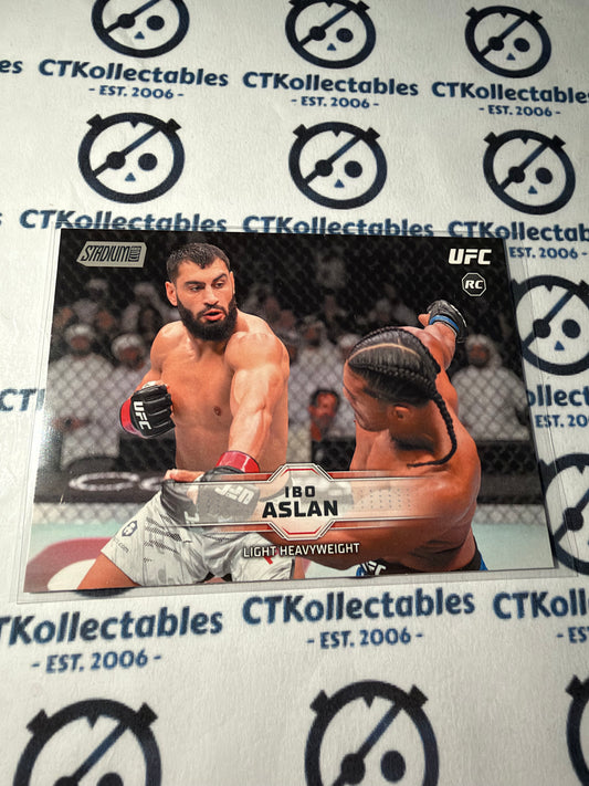 2026 UFC Stadium Club Ibo Aslan Rookie Card #145