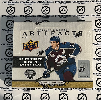 2021-22 UPPER DECK ARTIFACTS ELIAS LINDHOLM # RAF-EL AUTOGRAPH HOCKEY NHL CALGARY FLAMES  CARD