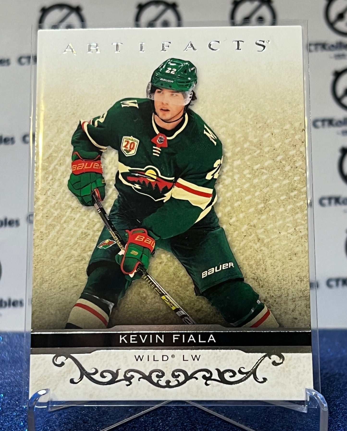 2021-22 UPPER DECK ARTIFACTS KEVIN FIALA # 54  SILVER  MINNESOTA WILD  NHL HOCKEY CARD