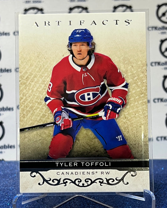 2021-22 UPPER DECK ARTIFACTS TYLER TOFFOLI # 90 MONTREAL CANADIENS HOCKEY CARD