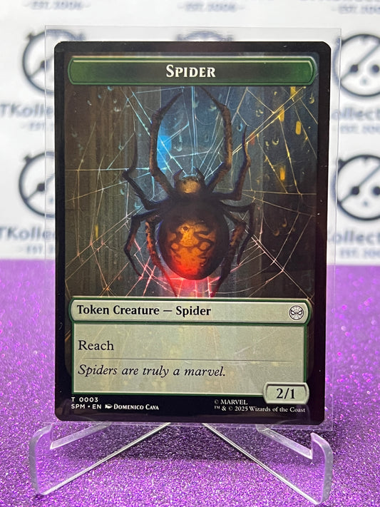 2025 MAGIC THE GATHERING SPIDER-MAN SPIDER/FOOD # T 0003/0005  NON-FOIL TOKEN CARD