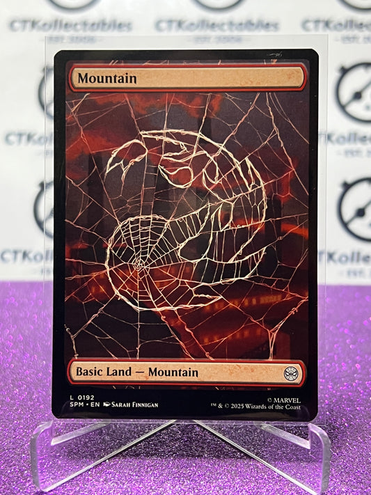 2025 MAGIC THE GATHERING SPIDER-MAN MOUNTAIN # L 0192  NON-FOIL LAND CARD