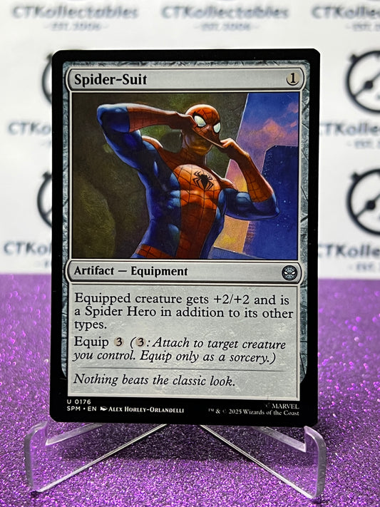 2025 MAGIC THE GATHERING SPIDER-MAN SPIDER-SUIT # U 0176 UNCOMMON NON-FOIL ARTIFACT CARD