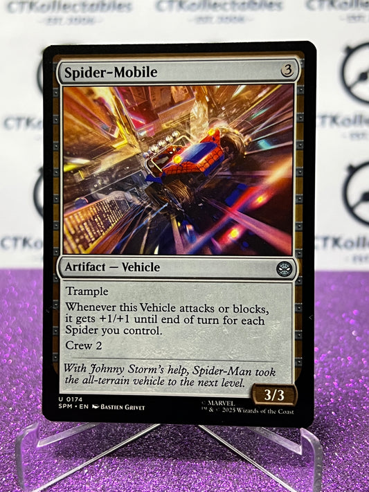 2025 MAGIC THE GATHERING SPIDER-MAN SPIDER MOBILE # U 0174 UNCOMMON NON-FOIL ARTIFACT CARD