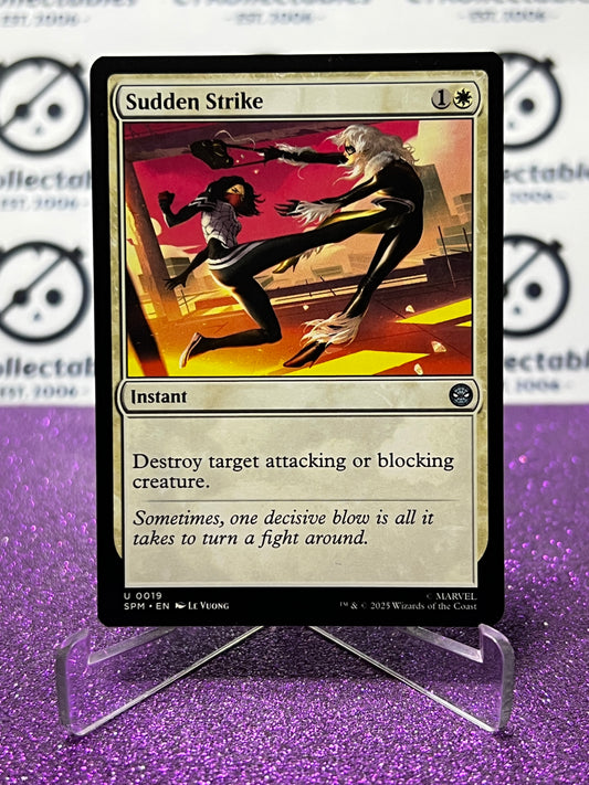 2025 MAGIC THE GATHERING SPIDER-MAN SUDDEN STRIKE # U 0019 UNCOMMON NON-FOIL INSTANT CARD