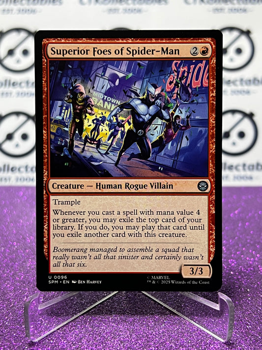 2025 MAGIC THE GATHERING SPIDER-MAN SUPERIOR FOES OF SPIDER-MAN # U 0096 UNCOMMON NON-FOIL CREATURE CARD