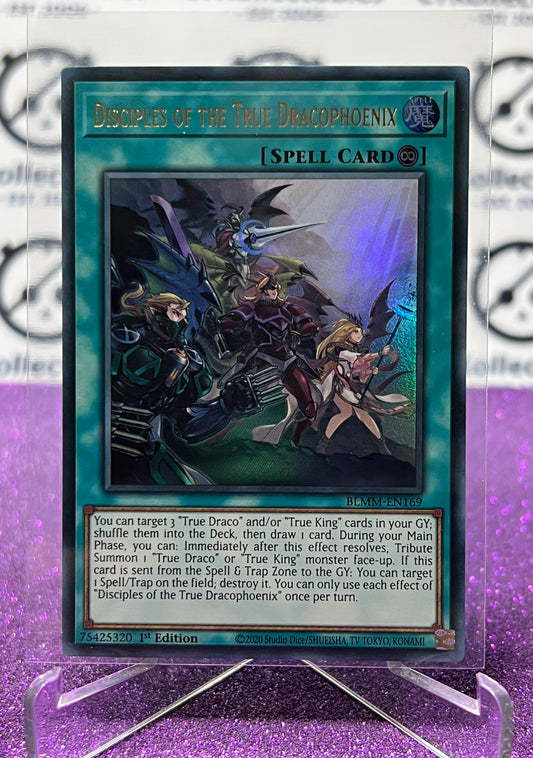 YU-GI-OH! BATTLES OF LEGEND MONSTER MAYHEM DISCIPLES OF THE TRUE DRACOPHOENIX # BLMM-EN169 1ST EDITION CARD